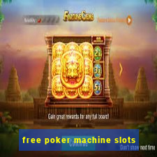 free poker machine slots