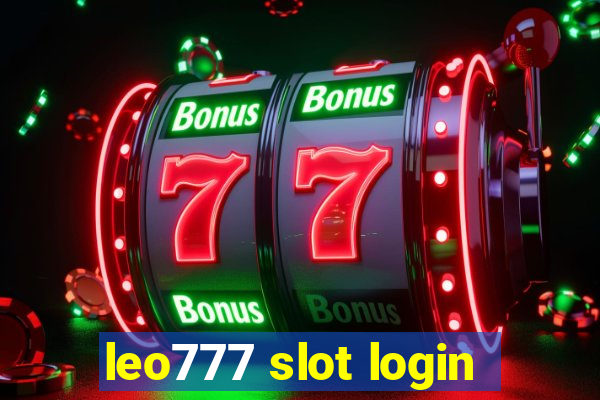 leo777 slot login