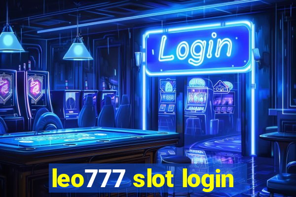 leo777 slot login