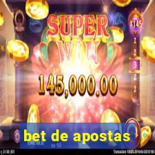 bet de apostas