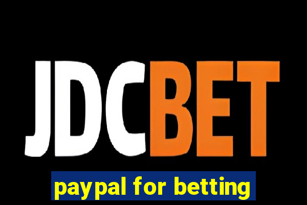 paypal for betting