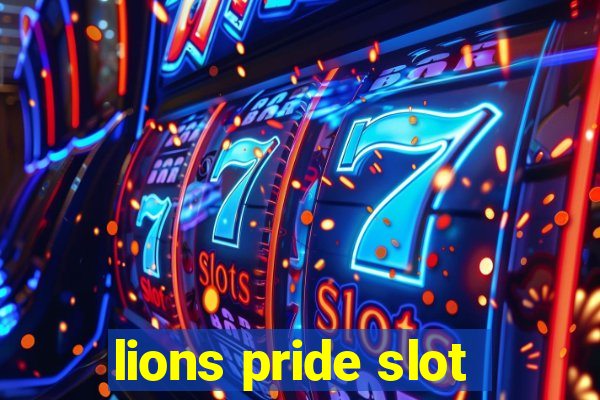 lions pride slot