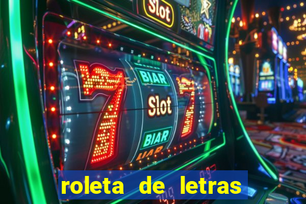 roleta de letras stop online