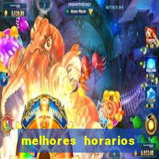 melhores horarios pagantes fortune tiger