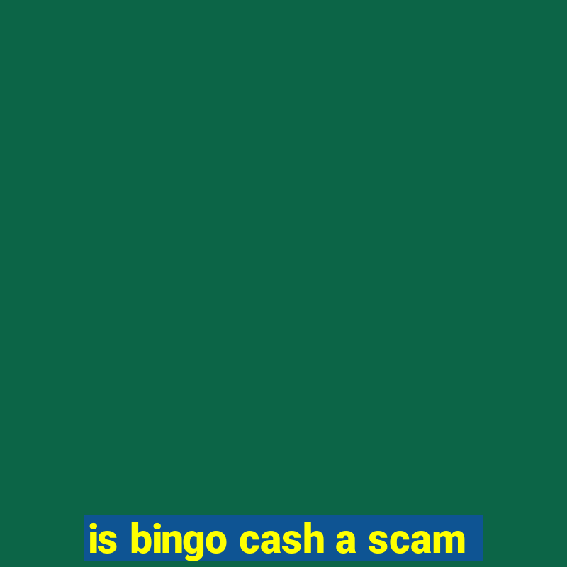 is bingo cash a scam