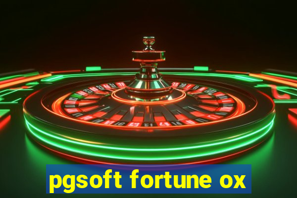 pgsoft fortune ox