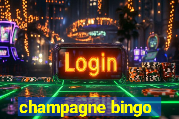 champagne bingo