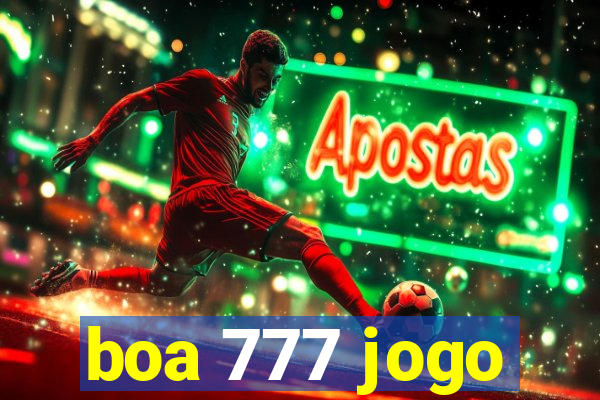 boa 777 jogo