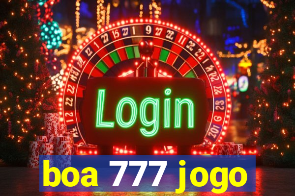 boa 777 jogo