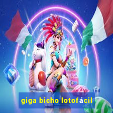 giga bicho lotofácil