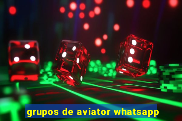 grupos de aviator whatsapp