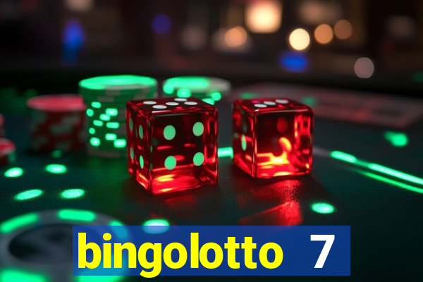 bingolotto 7 januari 2024