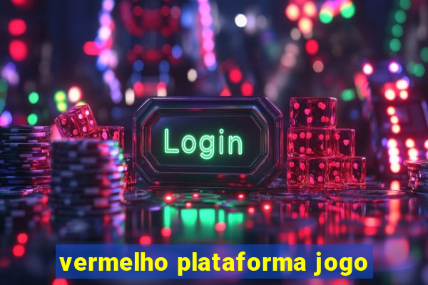 vermelho plataforma jogo