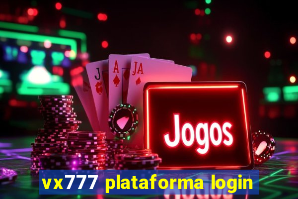 vx777 plataforma login