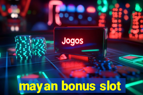 mayan bonus slot