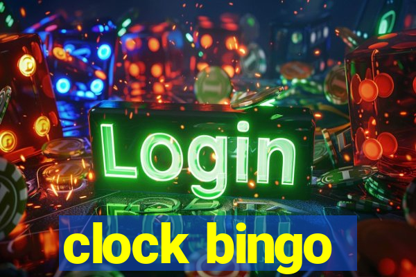 clock bingo