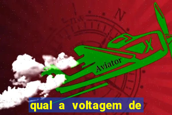 qual a voltagem de alagoinhas bahia