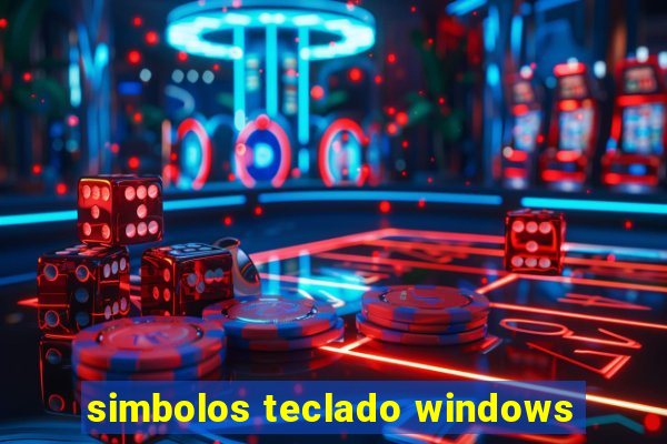 simbolos teclado windows