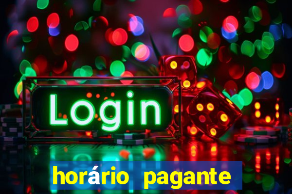 horário pagante fortune rabbit