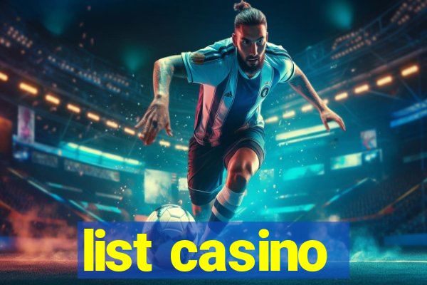 list casino