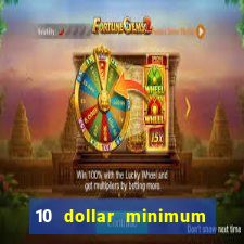 10 dollar minimum deposit casino australia