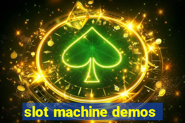 slot machine demos