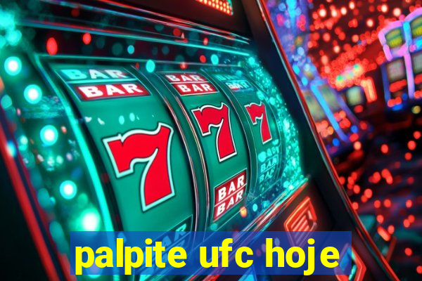 palpite ufc hoje