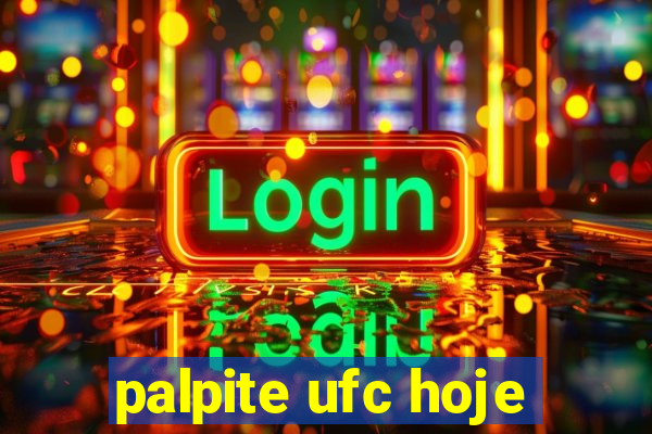 palpite ufc hoje