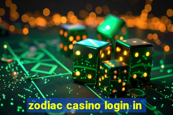 zodiac casino login in