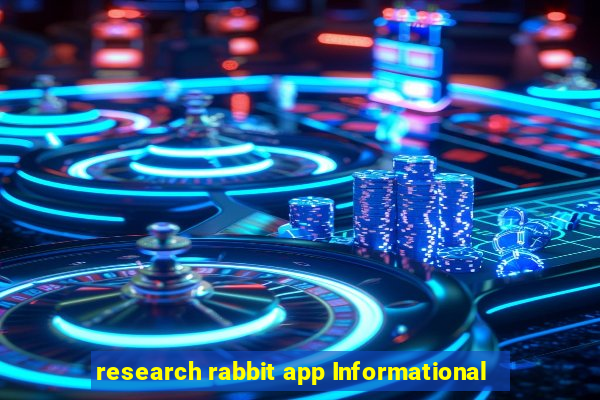 research rabbit app Informational