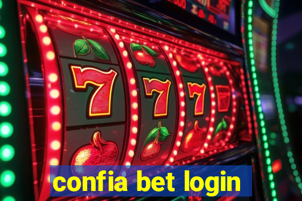 confia bet login