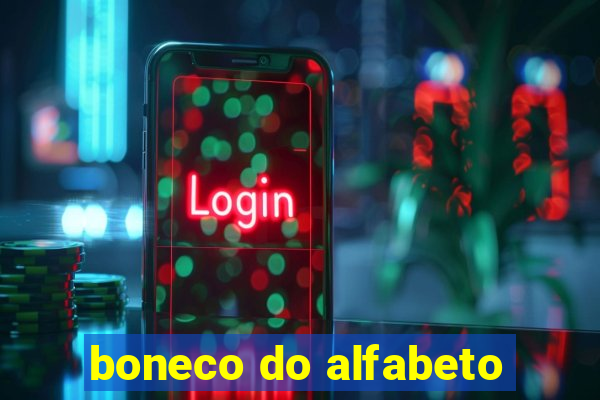 boneco do alfabeto