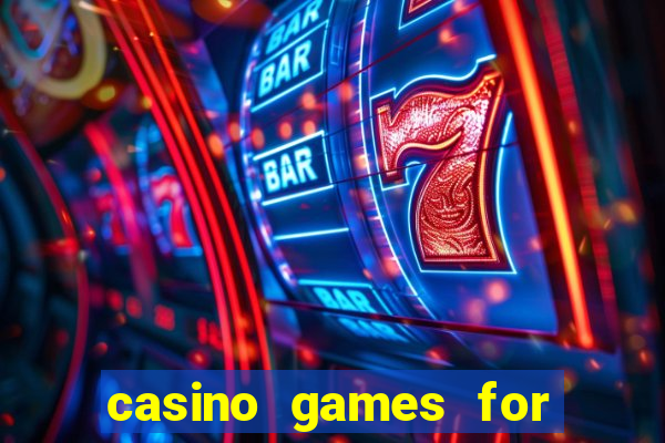 casino games for real cash