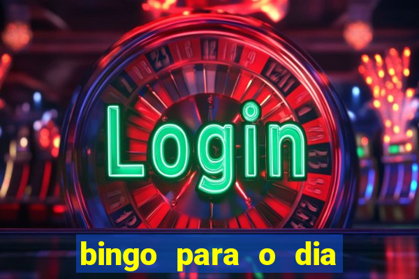 bingo para o dia da mulher