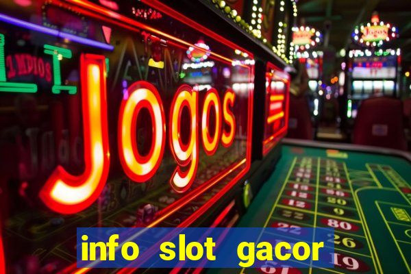 info slot gacor hari ini pragmatic play