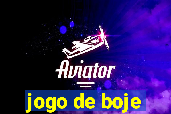 jogo de boje