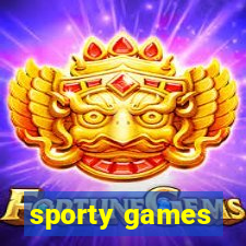 sporty games