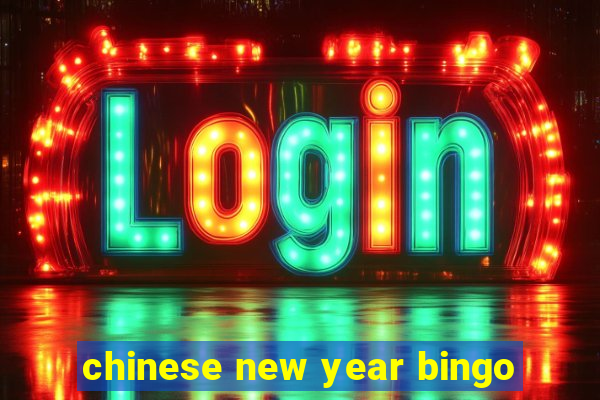 chinese new year bingo