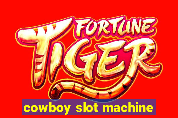 cowboy slot machine