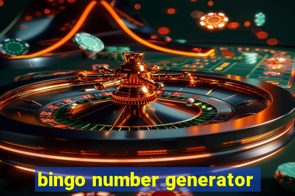 bingo number generator