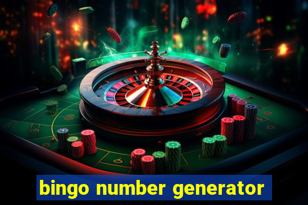 bingo number generator