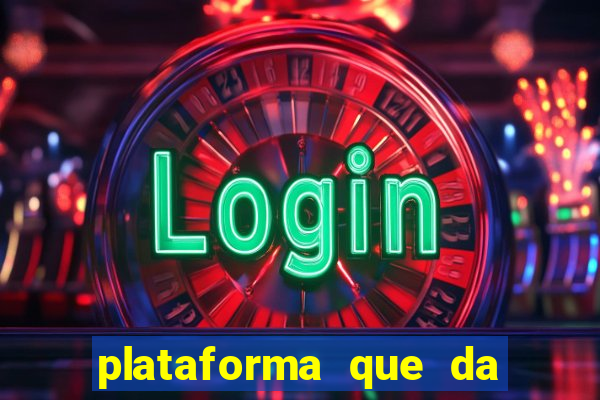 plataforma que da bonus de boas vindas