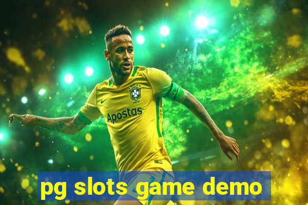 pg slots game demo