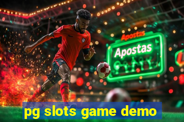 pg slots game demo