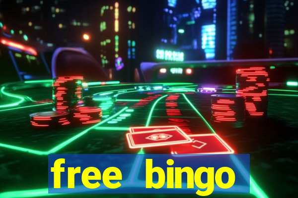 free bingo printable template