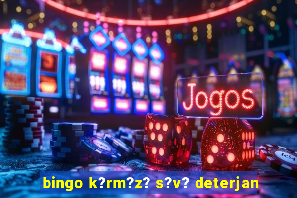 bingo k?rm?z? s?v? deterjan