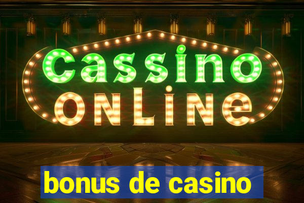 bonus de casino