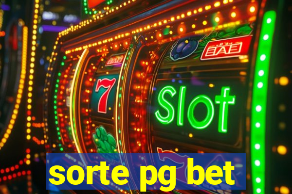 sorte pg bet