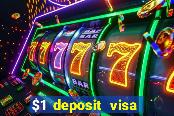 $1 deposit visa casino nz