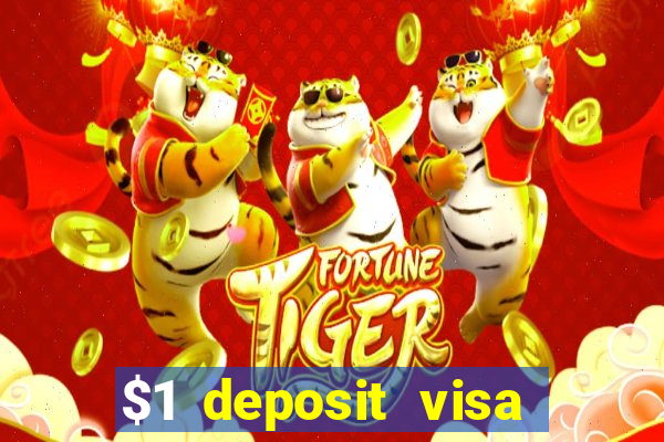 $1 deposit visa casino nz